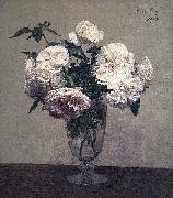 Henri Fantin-Latour, Vase of Roses